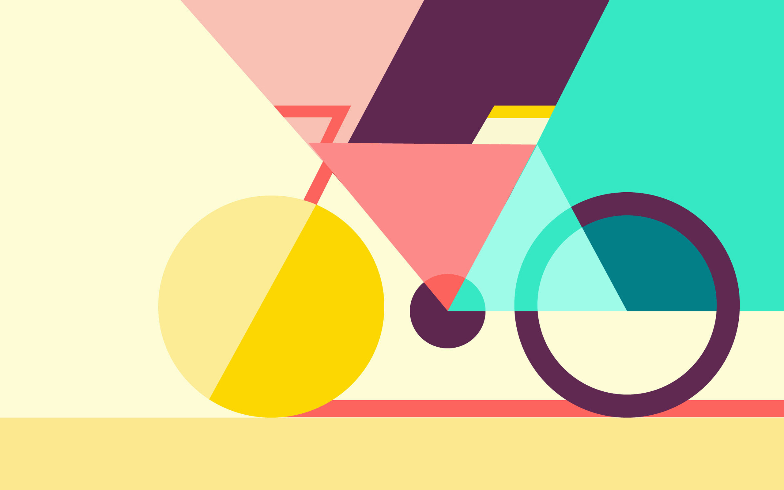 Geometric Abstract Bicycle1421619074